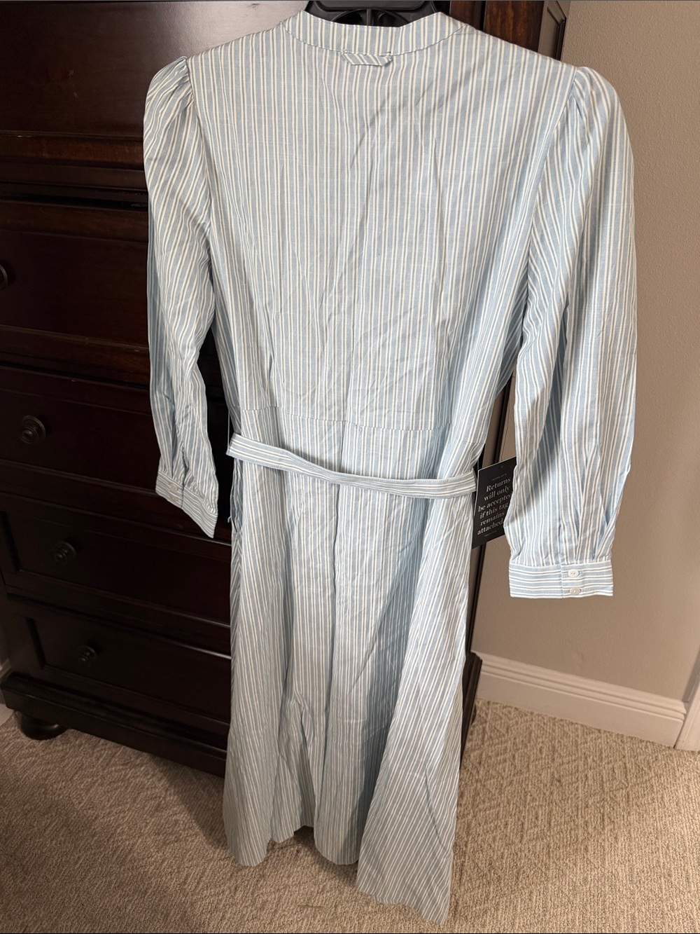 NWT Tuckernuck Sea Stripe Catherine Midi Dress - Picture 5 of 5